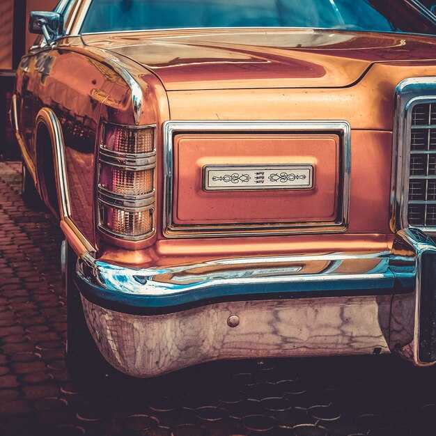 История популярных моделей американских старых машин