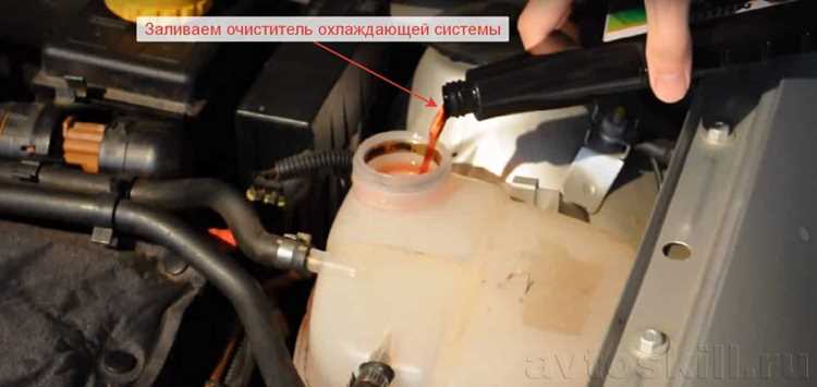 Снятие пробки радиатора